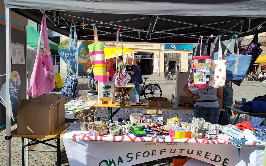 Kooperationspartner 11 - Omas for Future Neue Upcycling-Anleitungen auf unserer Website