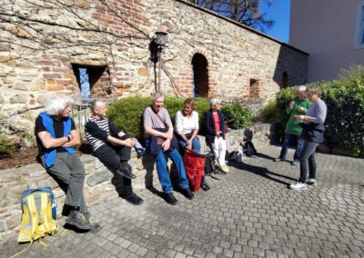 Pause auf dem Bautzener Burghof©O4F - Omas for Future
