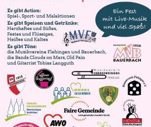 Kommen Sie am Sonntag, 14. September nach Oberderdingen!