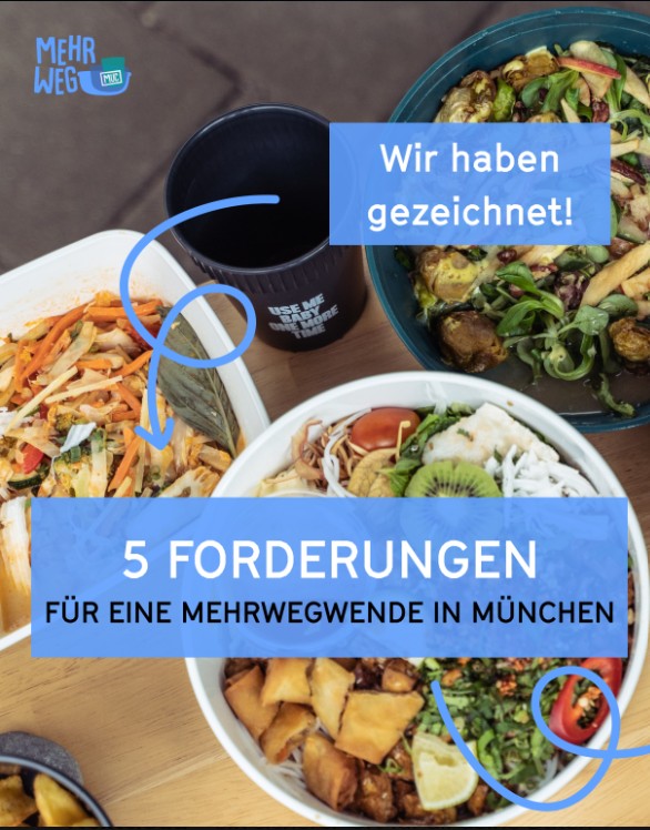 Forderungen fuer eine Mehrwegwende in Muenchen2 2025©O4F - Omas for Future