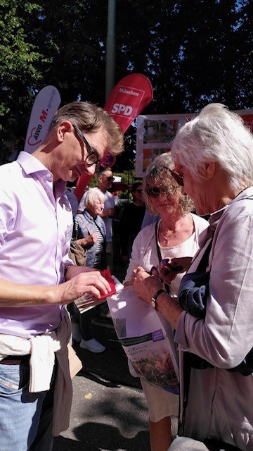 Klimabaender SPD eigener Wunsch 2025©O4F - Omas for Future Klimabaender SPD eigener Wunsch 2025©O4F