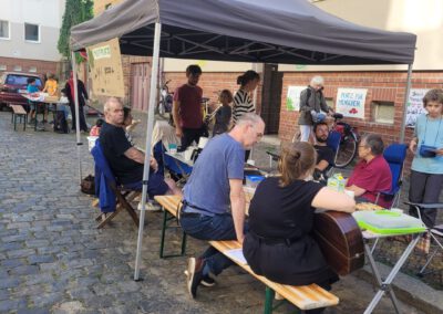 Musik und gute Laune beim Parking Day 2025©O4F - Omas for Future Musik und gute Laune beim Parking Day 2025©O4F - Omas for Future