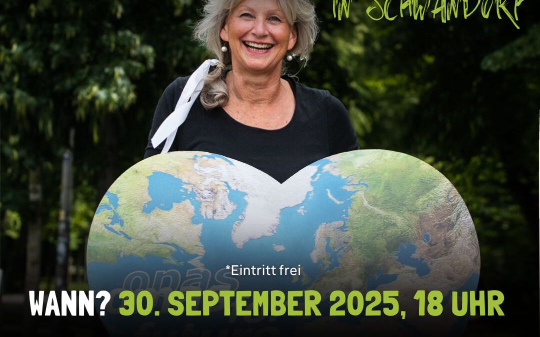 „Eine andere, glücklichere Zukunft ist möglich!“ – Vortrag von Cordula Weimann am 30.09. in Schwandorf
