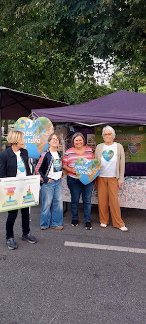 OfF Muenchen auf dem Isarinselfest 2025©O4F - Omas for Future