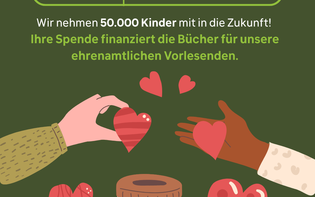 Spenden Vorlesetag Omas for future Vorlesen Kinder