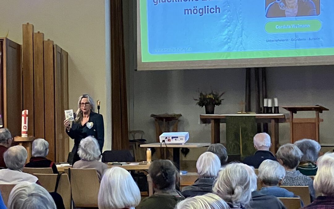 Eine andere, glückliche Zukunft ist möglich – Cordula Weimanns Vortrag im Lutherhaus in Jena