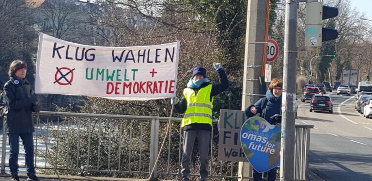 20250215 Ampelaktion ©O4F - Omas for Future 20250215 Ampelaktion ©O4F 768x373