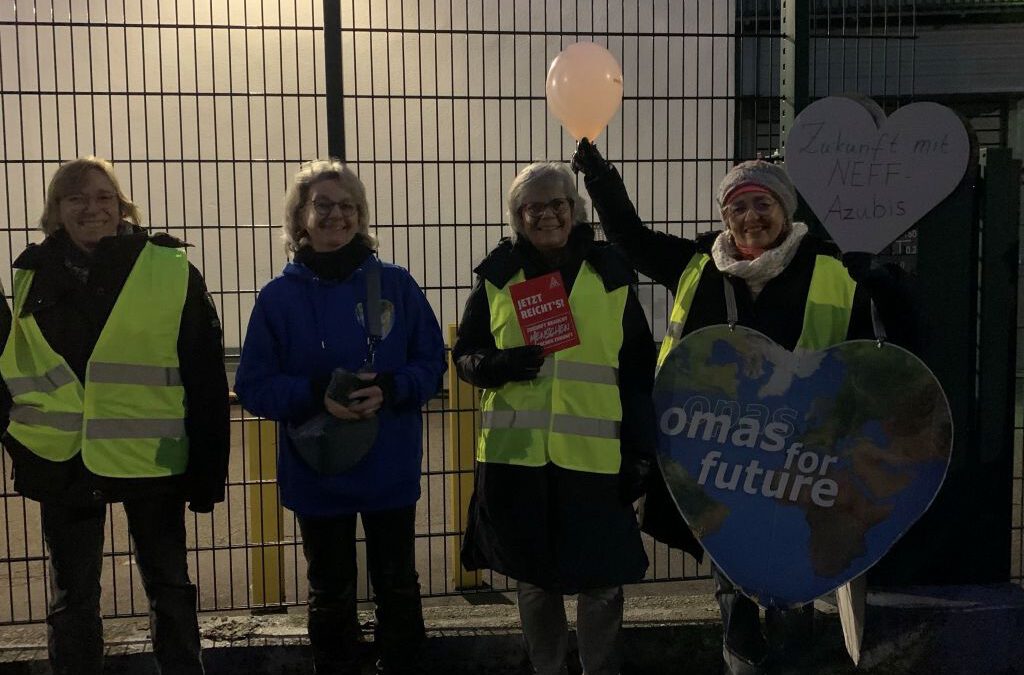 Menschenkette um Neff