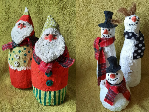 WeihnachtsSchneemann©O4F Leipzig - Omas for Future