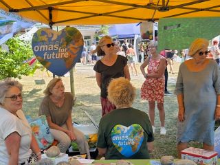 O4F-Stand beim „Himmlischen Fest“