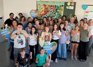 Haekeln JPH Schule 30.9.26 Gruppenbild Bretten©O4F