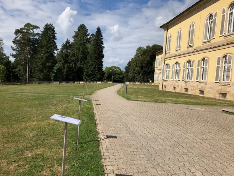 Klimaquiz im Schlosspark Hohenheim