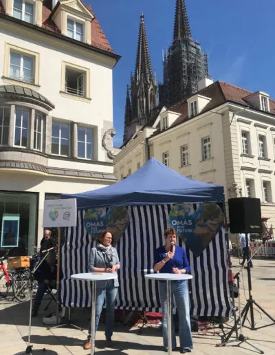 Zukunftstag 2024 Regensburg2©O4F - Omas for Future