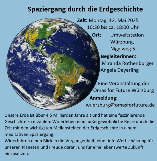 Ein Spaziergang durch die Erdgeschichte Ein Spaziergang durch die Erdgeschichte