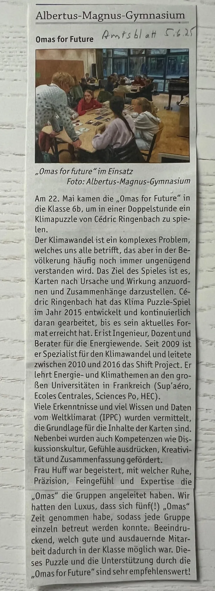 O4F AMG Amtsblatt ©O4F