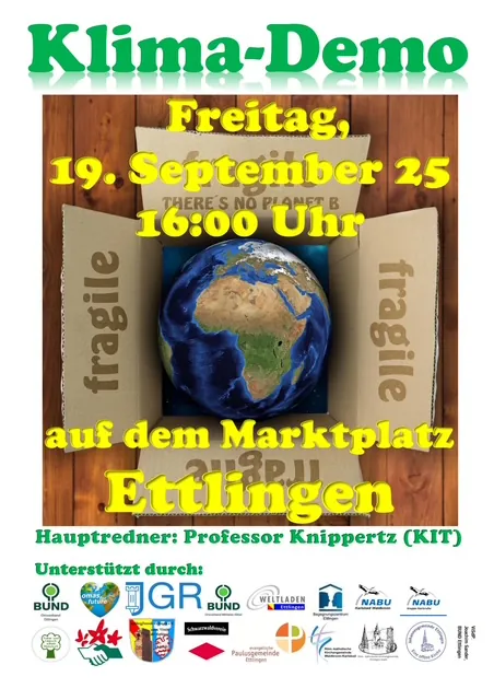 Klimademo 19.09.25 ©O4F.Ettlingen 1